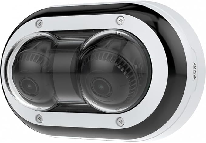 AXIS Panoramic P4705-PLVE 2 Megapixel Outdoor Full HD Network Camera - Color - White, Black