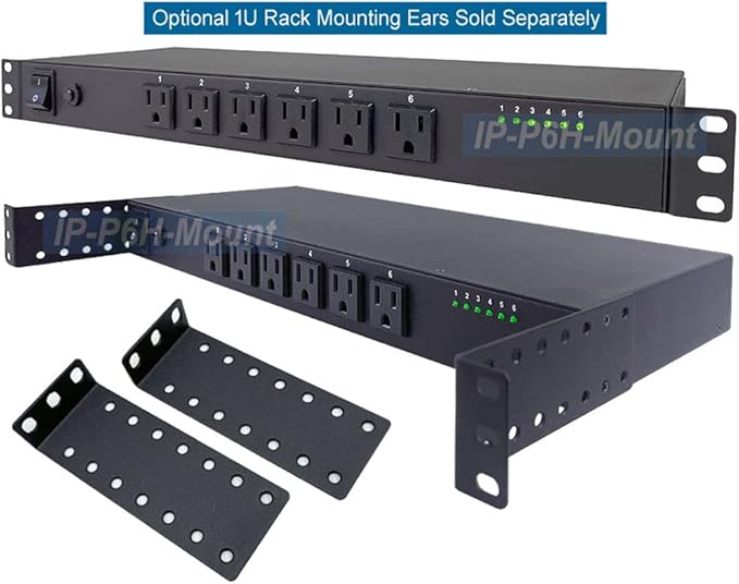 Professional 6-Port Remote Power Switch - Web Control