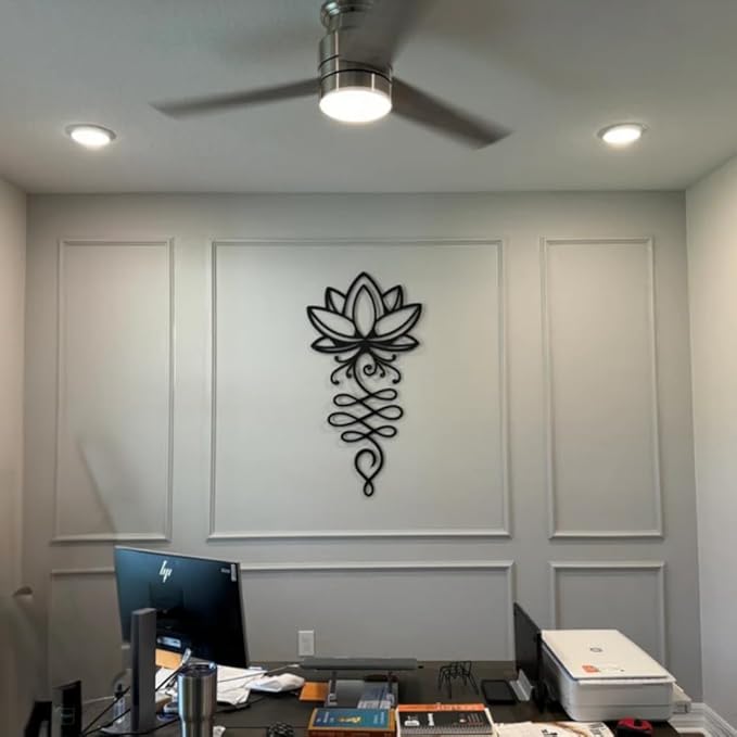 Peel and Stick Wall Molding Package Ready to Assemble, Pre-Cut Factory Primed, Wall Panel Kit, Wall Molding Package - Wall Trim Kit (Model-3)