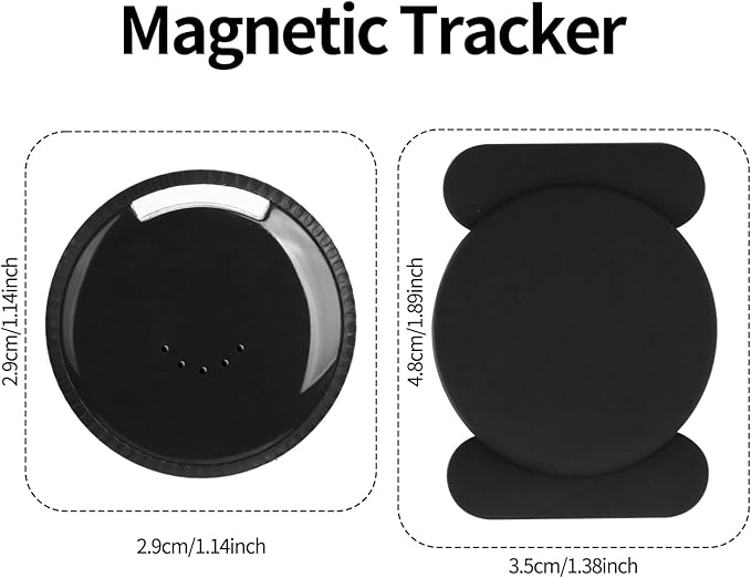Owfeel Mini Portable GPS Tracker for Vehicles, Global Tracking, Undetectable GPS Car Tracker, No Monthly Fee/No SIM Card, Tracker Device for Kids, Dogs, Cars, Elderly, Compatible with iOS & Android