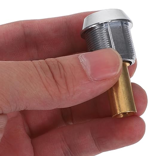 Generic 1 Set Vending Machine Lock and Key - Vending Machine Top Cover Tubular Lock and Key - Alike Security Components for Commercial Soda Snack Candy Gumball Dispenser