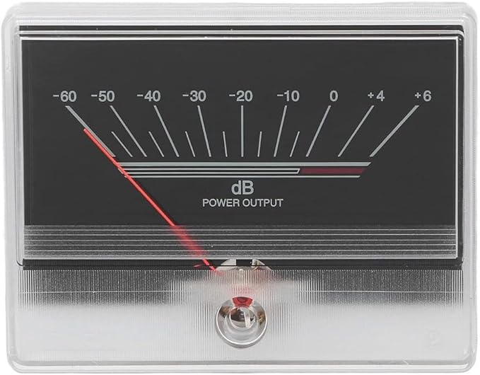 Power Amplifiers VU Meter with Driver Board Kit Backlit Audio Level Indicator 2 Analog Meters VU Meter Audio Level Panel Indicator 960uA Sensitivity