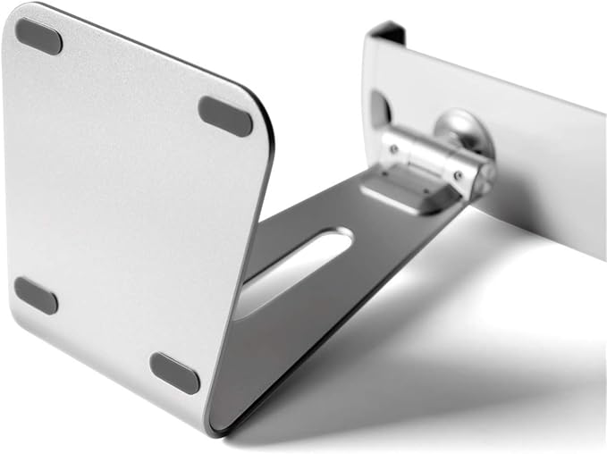 Viozon iPad Pro Stand, Tablet Stands 360° Rotatable Aluminum Alloy Desktop Mount Stand Compatible with 7-13inch iPad Pro iPadAir iPad Mini Surface and Surface Pro (Silver General)