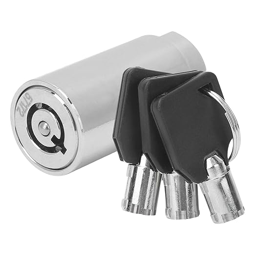 Secure Storage Cylinder, Tubular Keyway Device, Safety Lock with Prying Resistance, Vending Box for Candy Snack Machine, Security Accessory, Key System for Storage Unit Soda Machine Safe