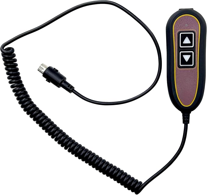 2 Button 5 Pin Remote ZK1200-HC Hand Control Replacement for Golden with USB and Backlight for Lift Chair Power Recliner