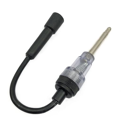 FainWan 2PCS Inline Spark Plug Tester - Straight Boot Ignition Test for Small Engine, Car, Chainsaw, Armature Diagnostic Detector