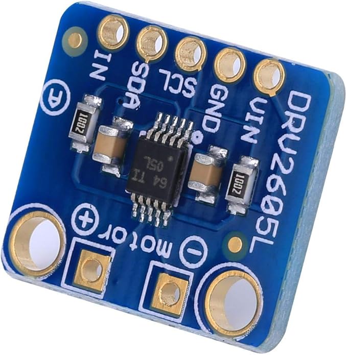 Haptic Motor Controller Haptic Motor Driver Module with IN General Pin DRV2605L Module Control Haptic Motors I2C Clock Pin