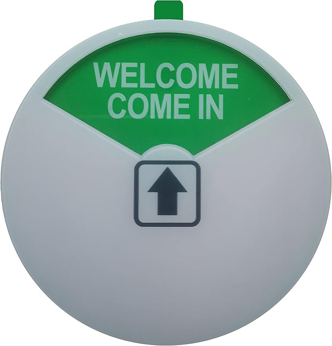 Privacy & Out of Office Signs - Please Come In & In a Meeting Signs Conference Sign (White-2 Pack)