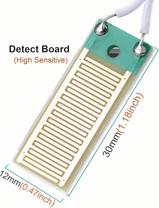 Topvico Water Leak Sensor Detector Flood Alarm for Basement RV Moisture 120dB Work Alone Battery Operated 3 Packs