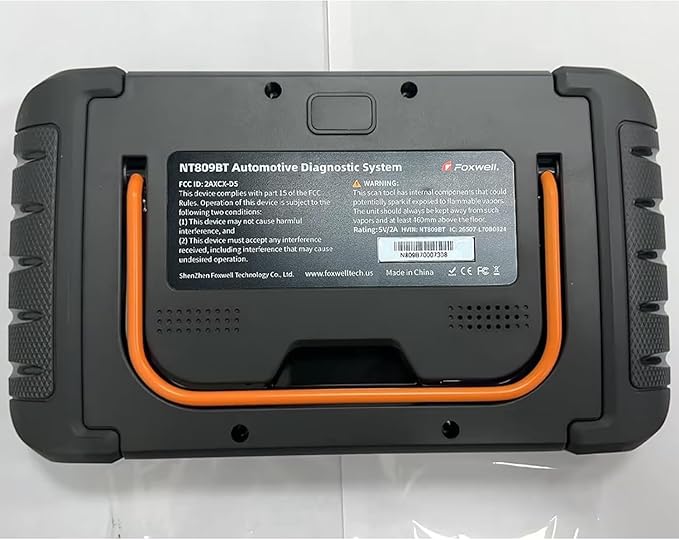 FOXWELL Car Scanner NT809BT, All System OBD2 Scanner Diagnostic Tool with 30 Maintenances, Wireless Bidirectional Scan Tool, Professional Car Diagnostic Scanner for All Vehicles, 3 Years Free Update