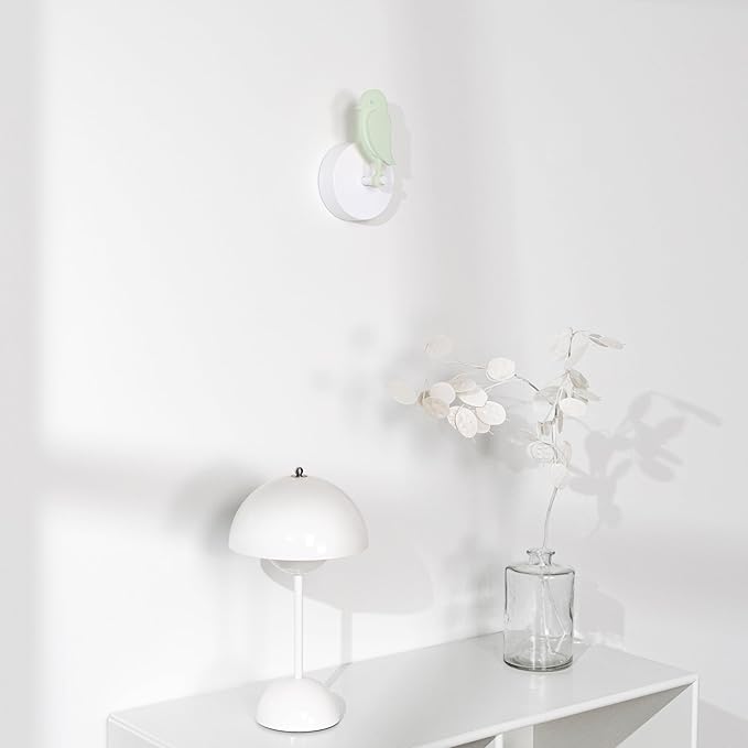 Birdie 2.0 - Design Indoor CO2 Monitor - Air Quality Meter for Home & Office - Promotes Mental & Physical Health - Modern Interior Decor - Reducing Health Risks with Clean Air (Meadow, FullBirdie)