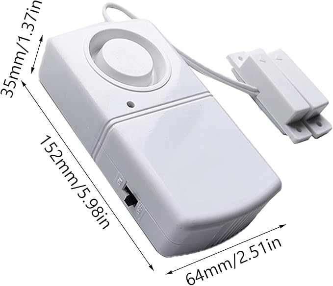 Door Window Alarm 120DB Alarms for Chimes for Store Home Security Door Window Magnet