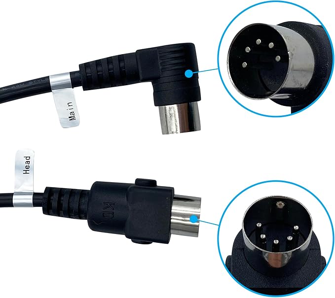 7 Button 5 Male Pin Remote Kaidi Model KDH130-001 Lift Chairs Power Recliner Hand Control Replacement