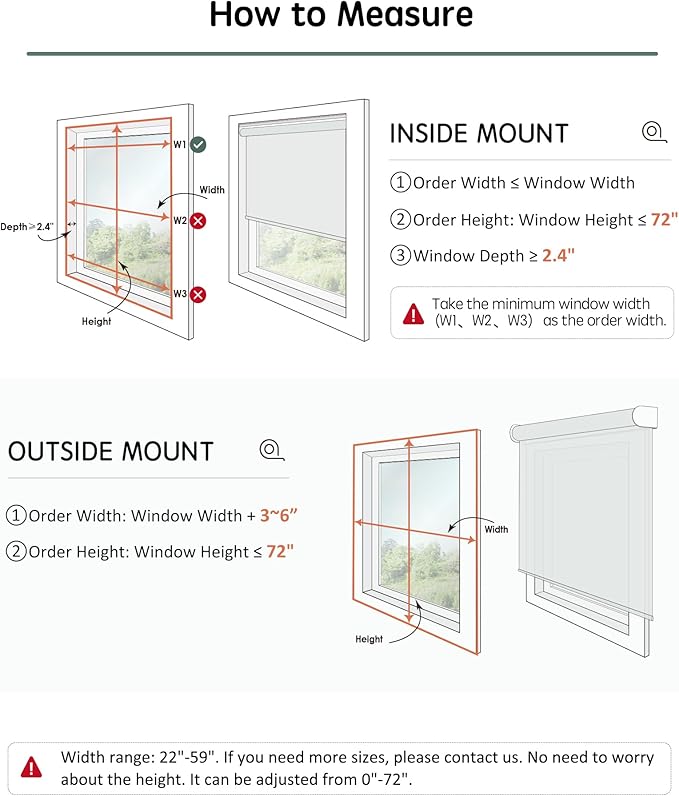 Yoolax Motorized Blinds with Remote, Blackout Smart Blinds for Windows Motorized Roller Shades, Automatic Window Blinds Compatible with Alexa Electric Blinds (Linen Beige, 39" W x 72" H)