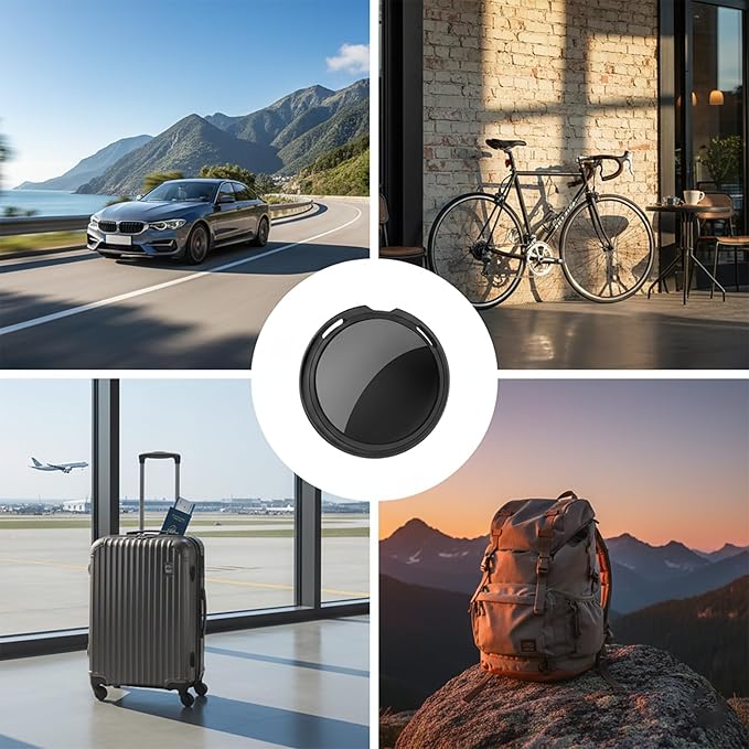 Car GPS Tracker Work with Find My (iOS Only) Mini Real Time Tracking Devices for Vehicles Hidden Magnetic Case Item Finder Global Coverage for Kids Dogs Truck No Monthly Fee or Subscription Waterproof