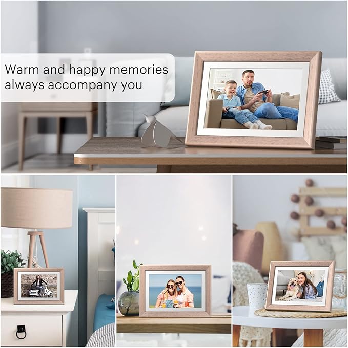 KODAK WiFi Digital Picture Frame, 8.4 Inch 2560 x 1600 IPS HD Touchscreen Digital Photo Frame with 32GB Storage, Easy Setup to Share Photos or Videos, The Best Gift for Family and Friends