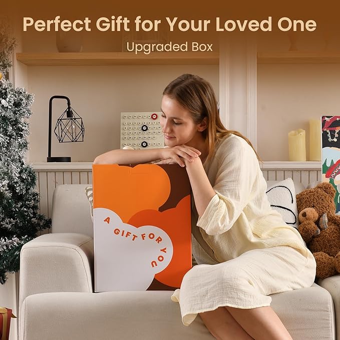 Bearhug Electric Blanket King Size 100" x 90" Dual Controllers Heated Blanket, 10 Heat Settings, 1-12 Hour Auto Shut-Off, Faux Fur & Sherpa Dual-Sided, Machine Washable, Gift-Ready Elegant Packaging