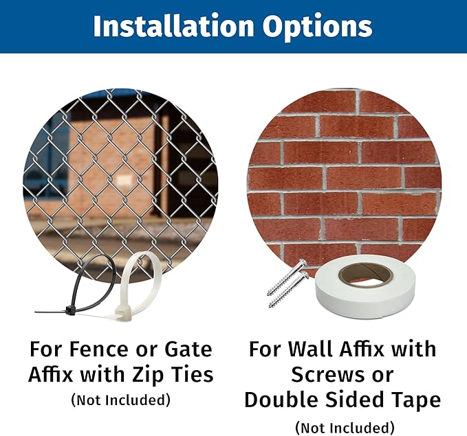 Brimar - 12" x 18" - Construction Site Safety Sign - .063″ White Rust-Free Aluminum - Bold Text - Easy Installation