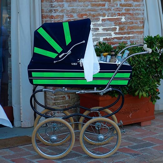 Non Fading Green Reflective Stickers 1 inch X 6 inch, Outdoor Waterproof High Visibility Warning Safety Adhesive Reflector Tape (20 Pcs)