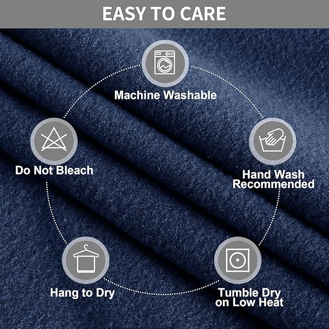 Easy-Going 100% Waterproof Recliner Console Cover, Stretch Middle Console Couch Covers for Reclining Sofas, Sectional L-Shape Furniture Protector for Kids & Pets, 1 Console Cover, Navy