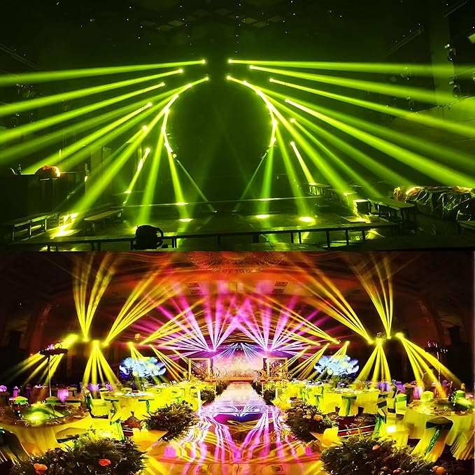 JUNMAN 6 Channel L14-30 to 12 Edison Power Distro Distributor Box for Stage DJ Lighting Party Event Show