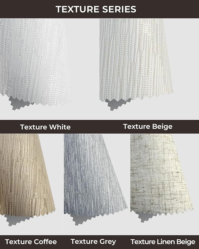 AIVIDIG 100% Blackout Shade Fabric Samples for Windows(Shade Fabric Samples)