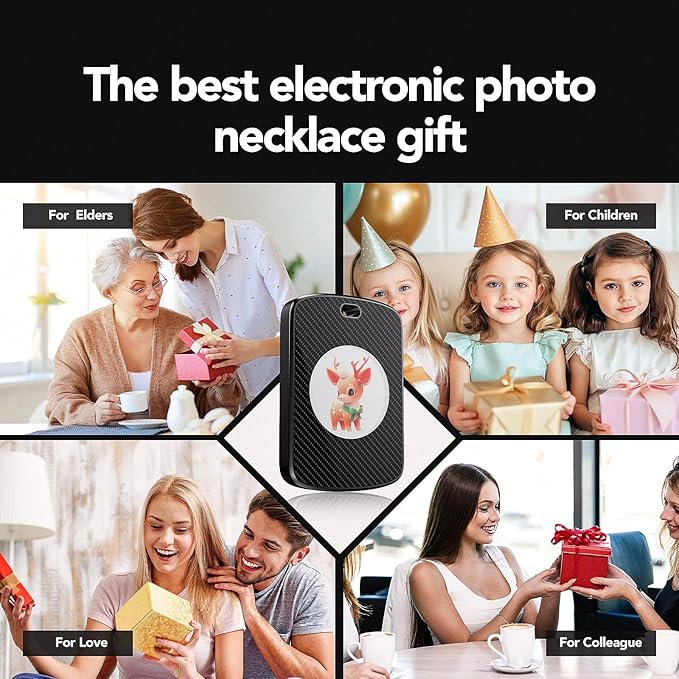 Photo Keychain,Picture Keychain,E-Ink Custom Photo Keychain with FindMy Tracker and Custom Design Color Photo,Text,Item Locator for Key,Pets,Luggages,iOS 14.0 and Up,Great Gift for Family and Friends