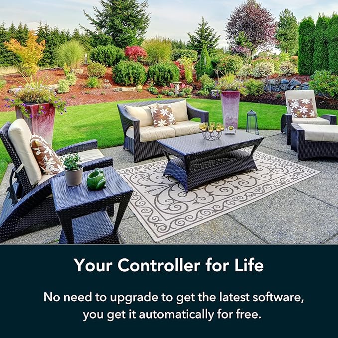 Rachio 3 Smart Bundle: Includes Rachio 3rd Generation-16 Zone Smart Sprinkler Controller (Alexa Compatible w/ Hyperlocal Weather Intelligence Plus & Rain Skip) & Rachio Weatherproof Outdoor Enclosure