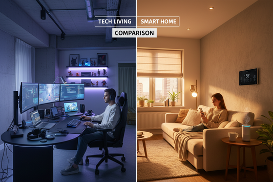 Tech Living vs Smart Home: What’s the Difference and What Should You Buy First?