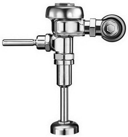 Sloan Royal 186 Exposed Manual Urinal Flushometer, 1.0 GPF Manual Flush Valve - Single Flush Non-Hold-Open Handle, Fixture Connection Top Spud, Polished Chrome Finish, 3012636