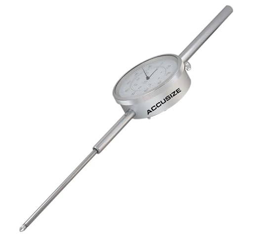 Accusize Industrial Tools - 0-4'' x 0.001'' Dial Indicator with Back Lug, P900-S105