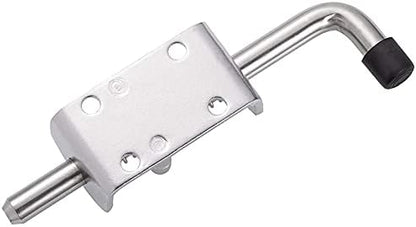 Heavy Duty 304 Stainless Steel Spring Pin Latch Lock Assembly for Doors Cabinets and Utility Trailer Gate -136mm/155mm/165mm (1 pcs) (12X135)