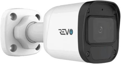 Revo Ultra Blue Series 16CH 4K POE H.265 NVR, 4TB & 8X 2K (4 Megapixel) Indoor/Outdoor IR Cameras with Built-in Mic – Remote Access Via Pc, Mac & Phone (No Monthly Fee)