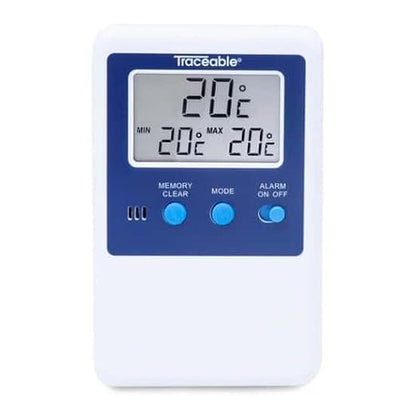 Traceable Calibrated Digital Fridge Thermometer/Freezer Thermometer with Bullet Probe, –58 to 158 Fahrenheit, 1 Resolution, Accuracy of 1 Degree Celsius