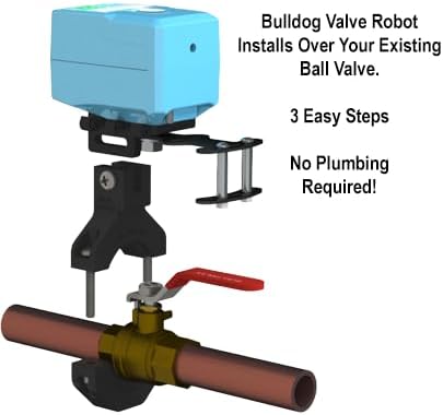 EVC400-MW (no sensor) Bulldog Matter over WIFI Starter Kit EVC400-MW - Easy Installation, No Plumbing Required, Smart Home Optional, Valves up to 1.5 inches