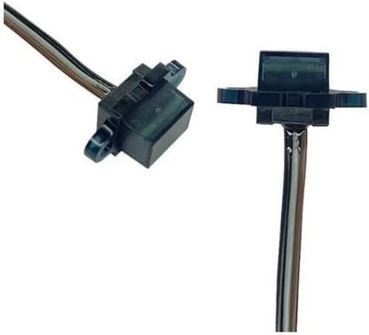 Optical Non-Contact Water Level Control Switch Sensor, for Household Appliances, Water Dispensers, Coffee Machines, DC 1.8-5.5V Low Power, IP67 Protection, for M3 Mount, Black