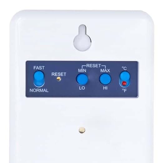 Traceable Calibrated Digital Fridge Thermometer/Freezer Thermometer with Bullet Probe, –58 to 158 Fahrenheit, 1 Resolution, Accuracy of 1 Degree Celsius