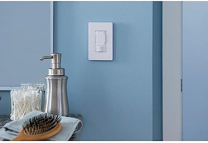Lutron Maestro Motion Sensor Light Switch Indoor for Bathroom, Garage, Laundry Room, Closet, Occupancy Sensor Light Switch, Single-Pole, No Neutral, MS-OPS5M-BI