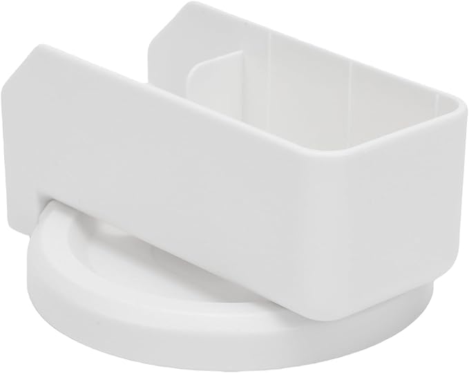 Yosoo Wall Mount Bracket for Dot 4th 5th Gen, Space Saving Speaker Holder Compatible with Smart Home Devices, Adjustable ABS Wall Stand for Living Room or Bedroom Use (White)