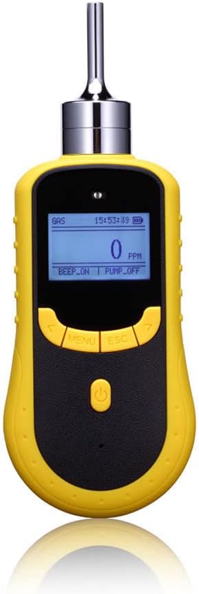ATO Portable Formaldehyde (CH2O) Gas Detector, 0 to 100 ppm Handheld CH2O Alarm Air Quality Measurement Tester Monitor, with Sound, Light & Vibrating Alarm