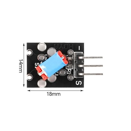 5Pcs KY-020 Tilt Switch Sensor Module Tilt Angle Switch Module Vibration Switch Sensor Module