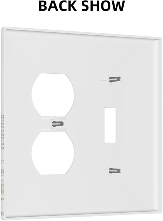 Vintage Herbs Wildflowers Plant Floral Wallplates 1 Toggle 1 Duplex Switch Plate Electrical Gfci Faceplate Decorative Light Switch Covers For Bed Room Home Decor
