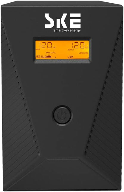 1500VA/900W Ups Battery Backup and Surge Protector,Computer Uninterruptible Power Supply Units,SKE Ups Power Supply,SK1500