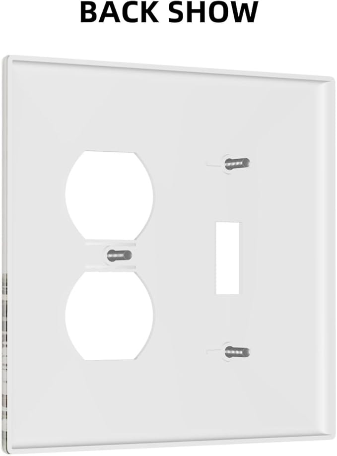 Wallplates Mushroom Forest Butterfly Wild Flower 1 Toggle 1 Duplex Switch Plate Electrical Gfci Faceplate Decorative Light Switch Covers For Bed Room Living Room Decor