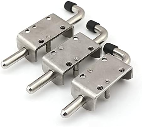 Heavy Duty 304 Stainless Steel Spring Pin Latch Lock Assembly for Doors Cabinets and Utility Trailer Gate -136mm/155mm/165mm (1 pcs) (12X135)