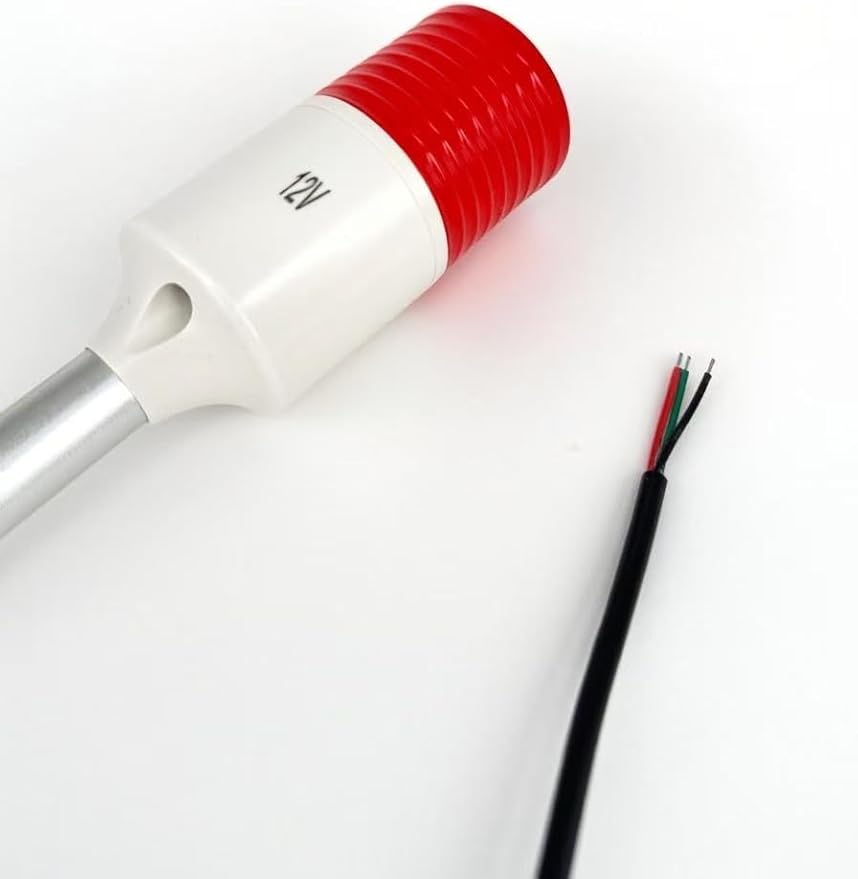12V DC LED Warning Lights Multi-Layer Industrial Signal Light Alarm Lights Machine Equipment Indicator Lamp (1-Layer)