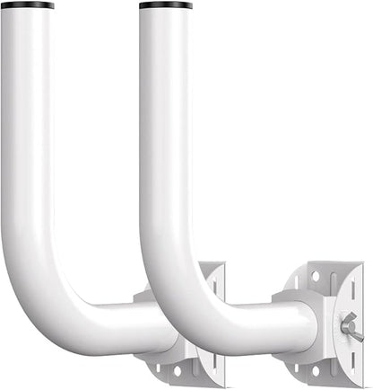 Ueevii Universal Wireless Bridge Bracket Mount, Pole and Wall-Mounted Mount for Outdoor Point to Point AP Access Point Client Bridge CPE,2-Pack