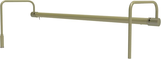 Cocoweb 21 Inch Tru-Slim Antique Brass Picture Light - LED, 2700K, Adjustable Arm, Plug-in, Toggle Switch, Sleek and Compact Design