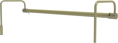 Cocoweb 21 Inch Tru-Slim Antique Brass Picture Light - LED, 2700K, Adjustable Arm, Plug-in, Toggle Switch, Sleek and Compact Design