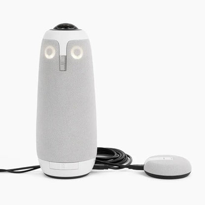 Owl Labs Expansion Mic for Meeting Owl 3 / Meeting Owl 4+: Extend Audio Reach in Larger Spaces by 8 feet (2.5 Meters) in The Direction of The mic., Gray